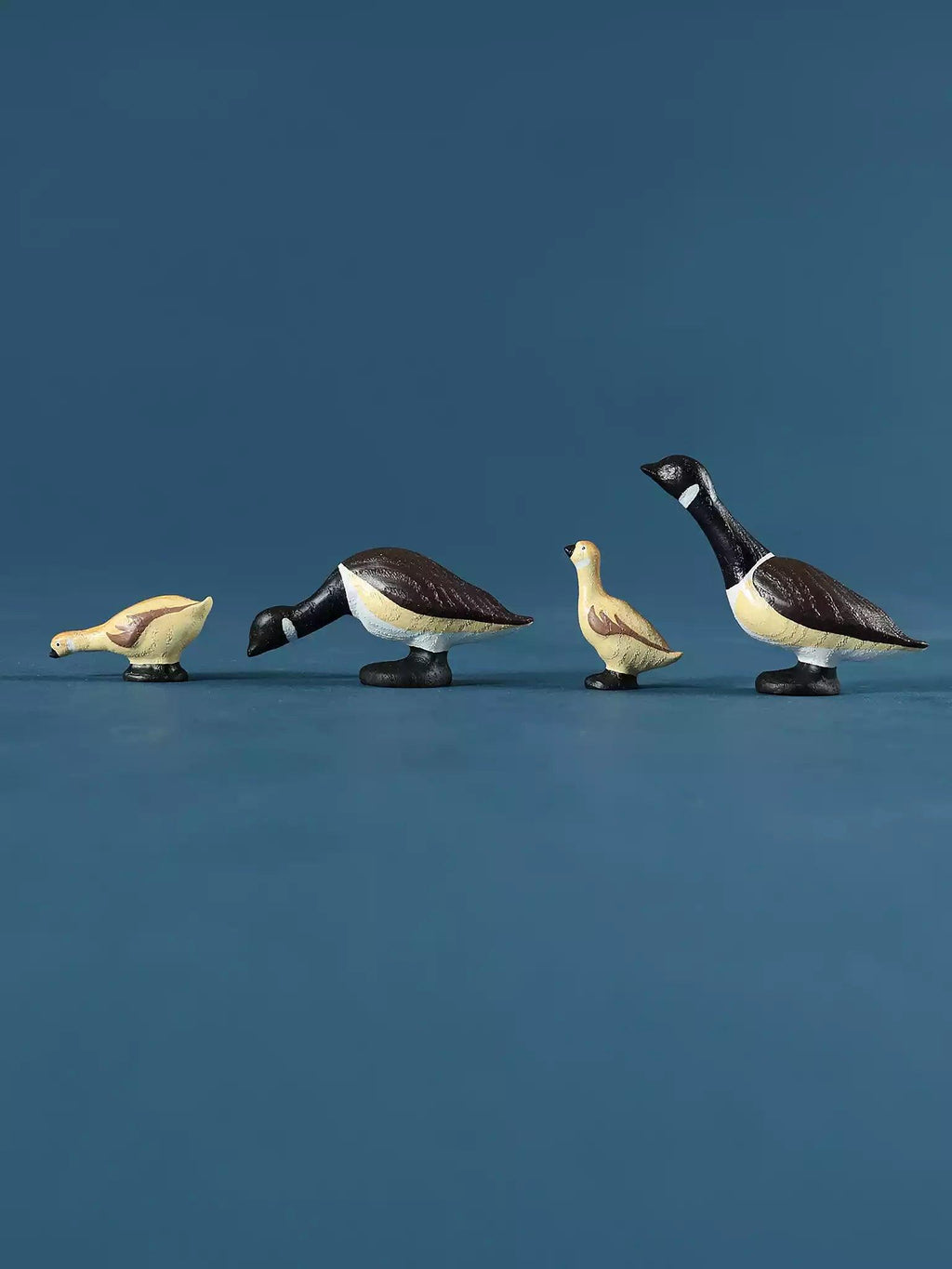 Wooden Canadian Goose Toy - Family of Four - Noelino Toys