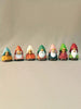 Wooden Carved Gnome Toy Set - Noelino Toys