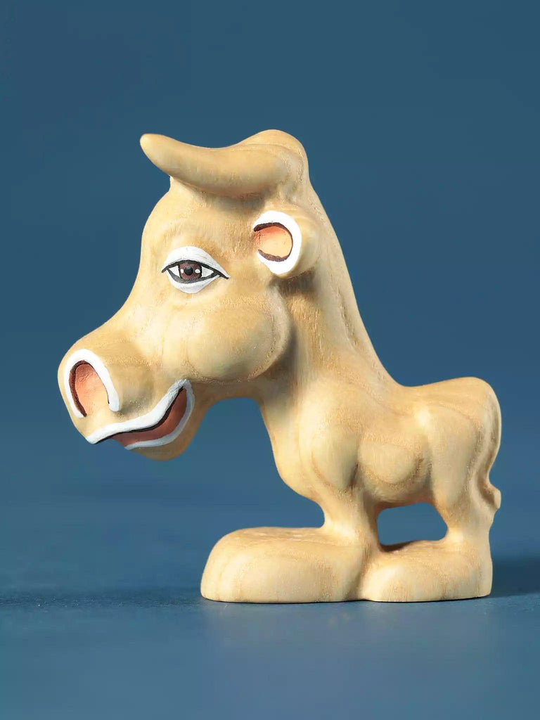 Wooden Cow Toy - Cartoon Character for Toddlers - Noelino Toys