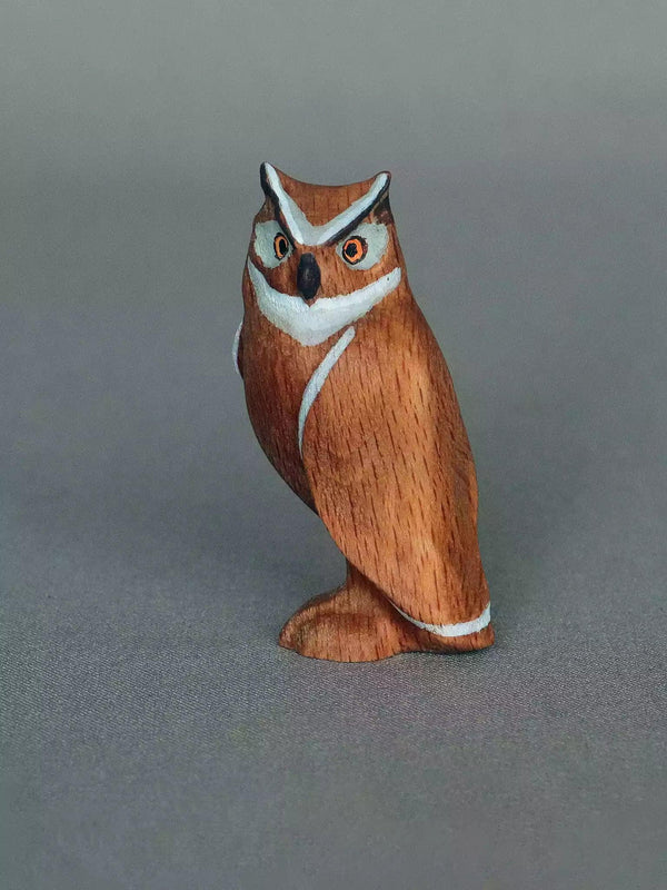 Wooden Eared Owl Toy - Noelino Toys