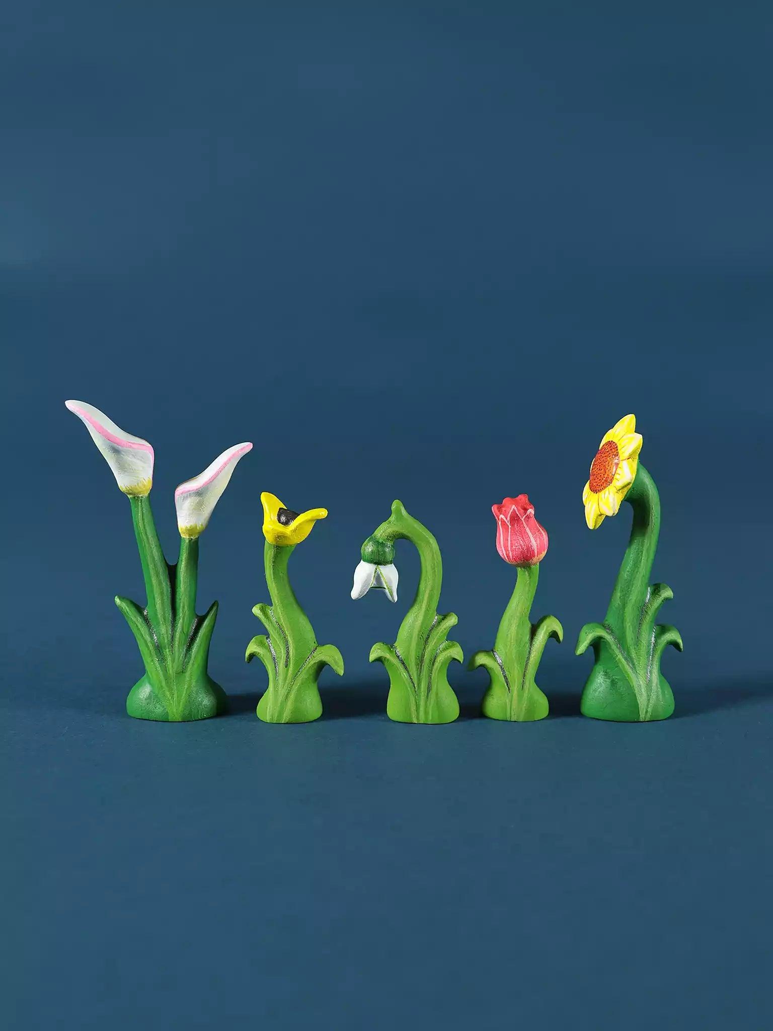 Wooden Flowers Set - Noelino Toys