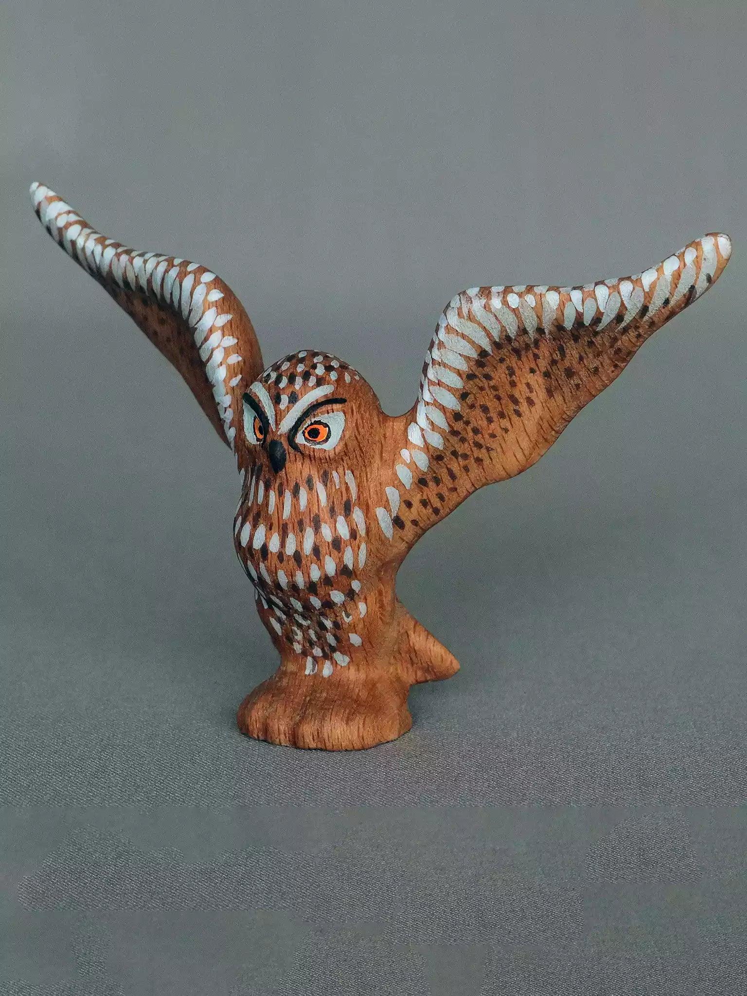 Wooden Flying Owl Toy - Noelino Toys