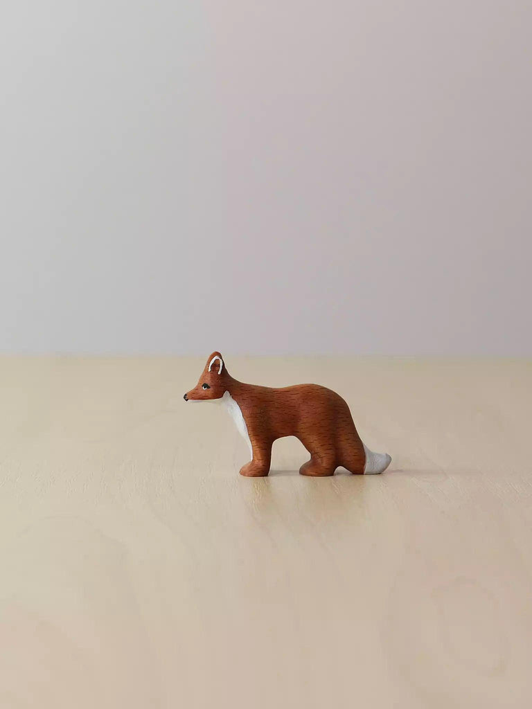Wooden FOX Toy - Family of Three– Noelino Toys