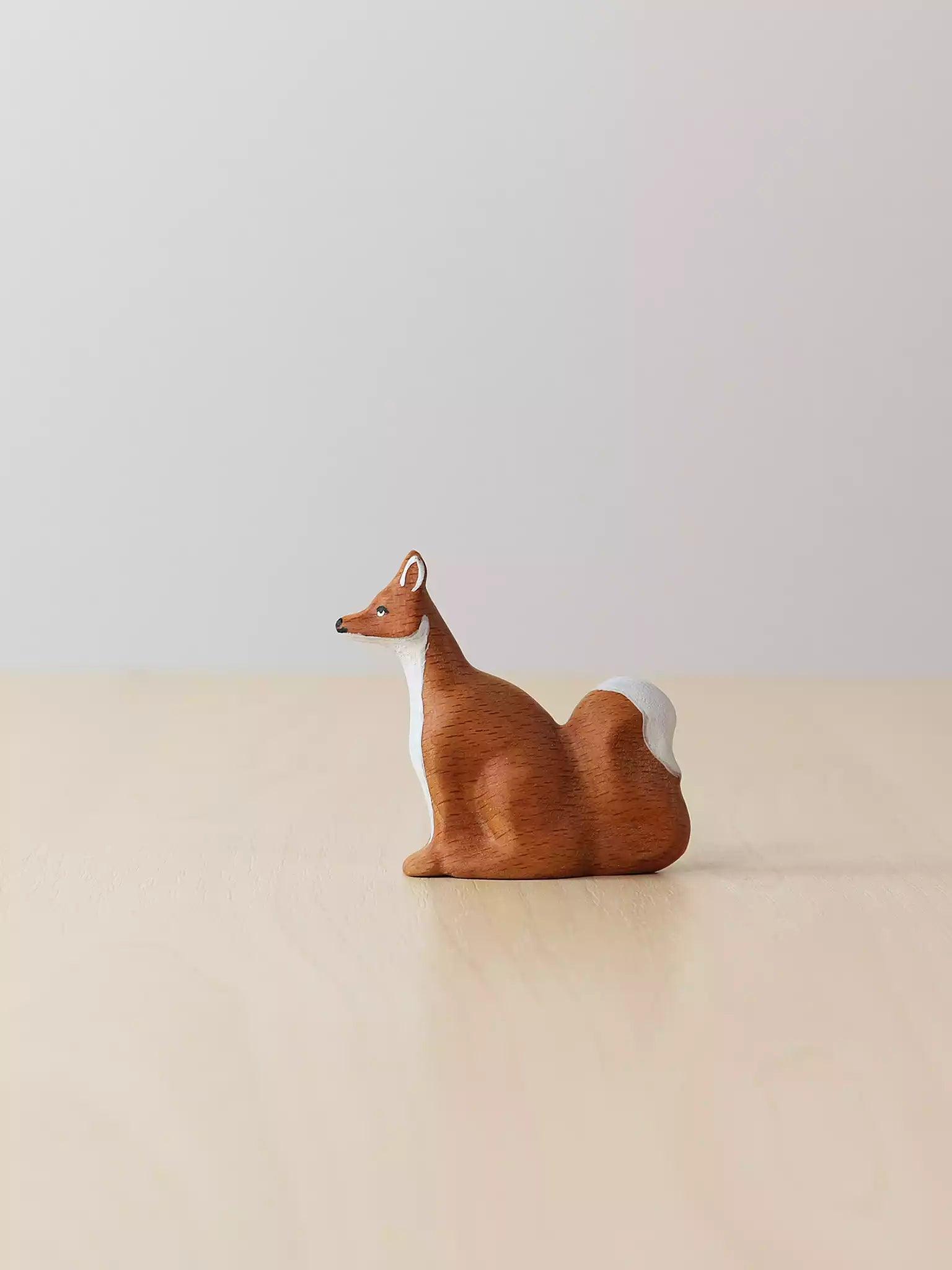 Wooden FOX Toy - Family of Three - Noelino Toys