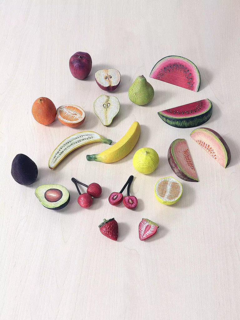 Wooden Fruits Play Set - Noelino Toys