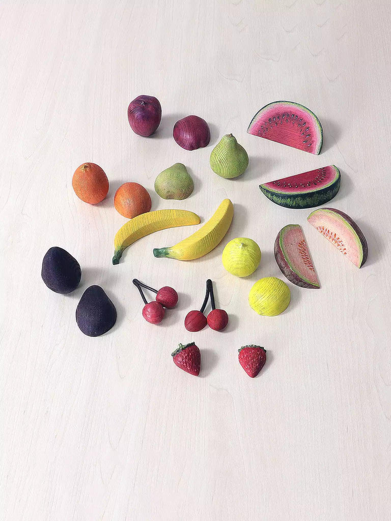 Wooden Fruits Play Set - Noelino Toys