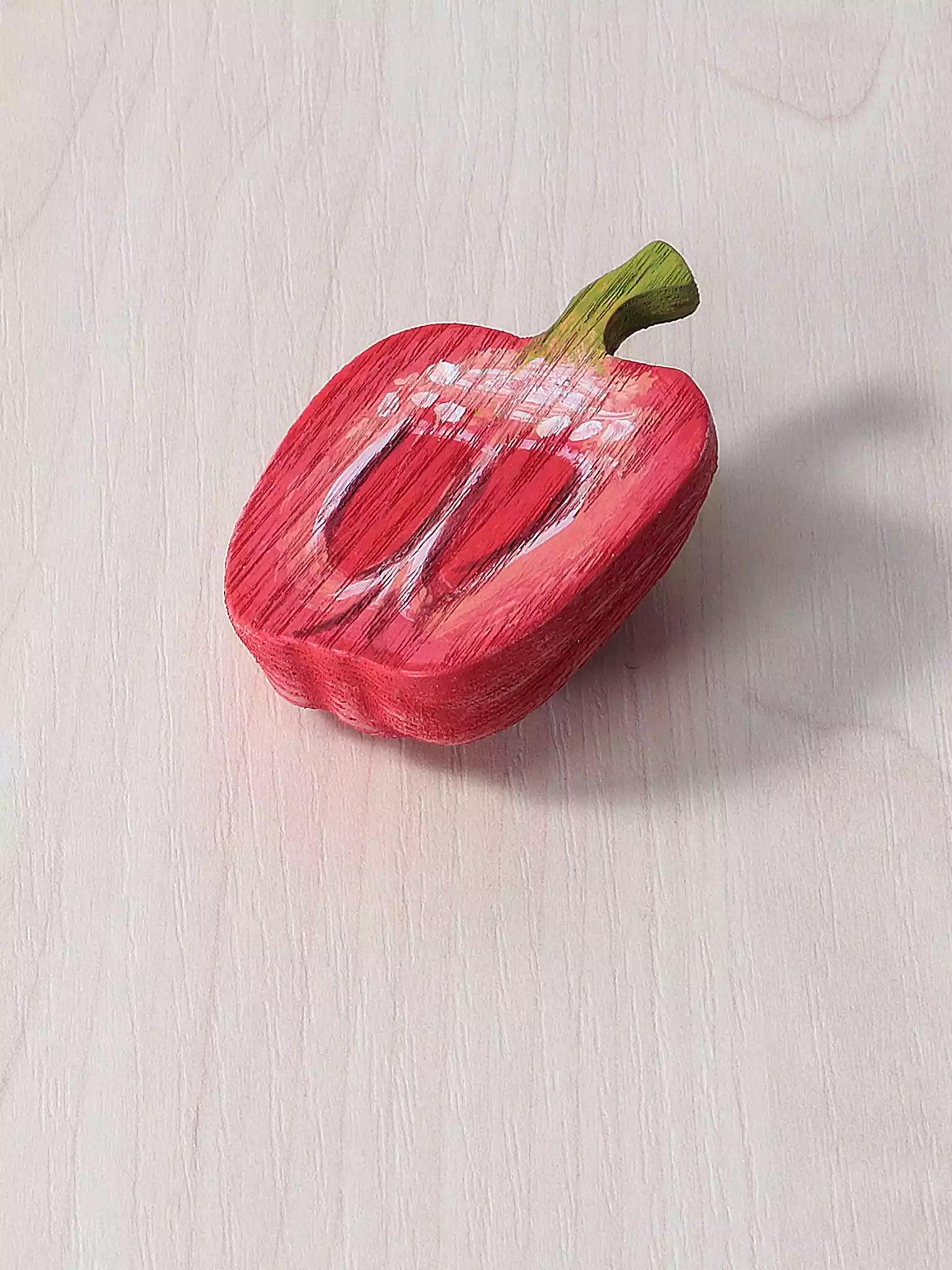 Wooden Half-Sliced Vegetable Play Set - Noelino Toys