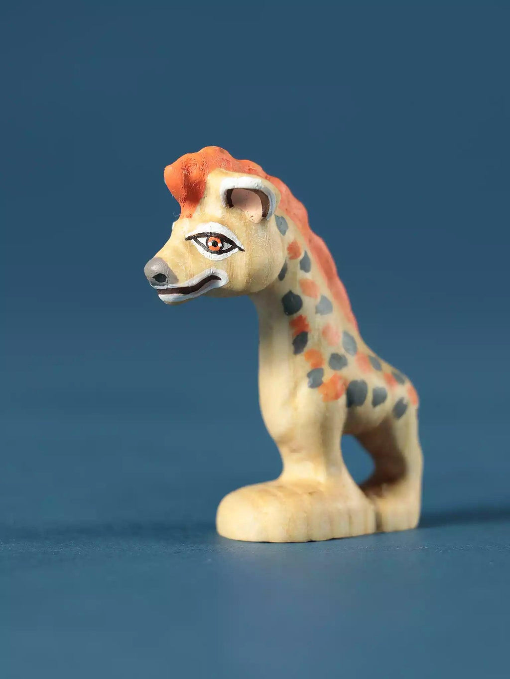 Wooden Hyena Toy - Cartoon Character for Toddlers - Noelino Toys
