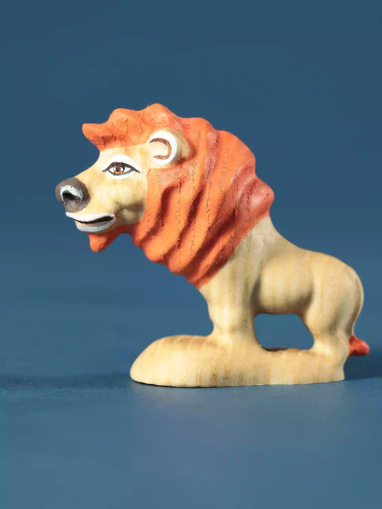 Wooden Lion Toy - Cartoon Character for Toddlers - Noelino Toys
