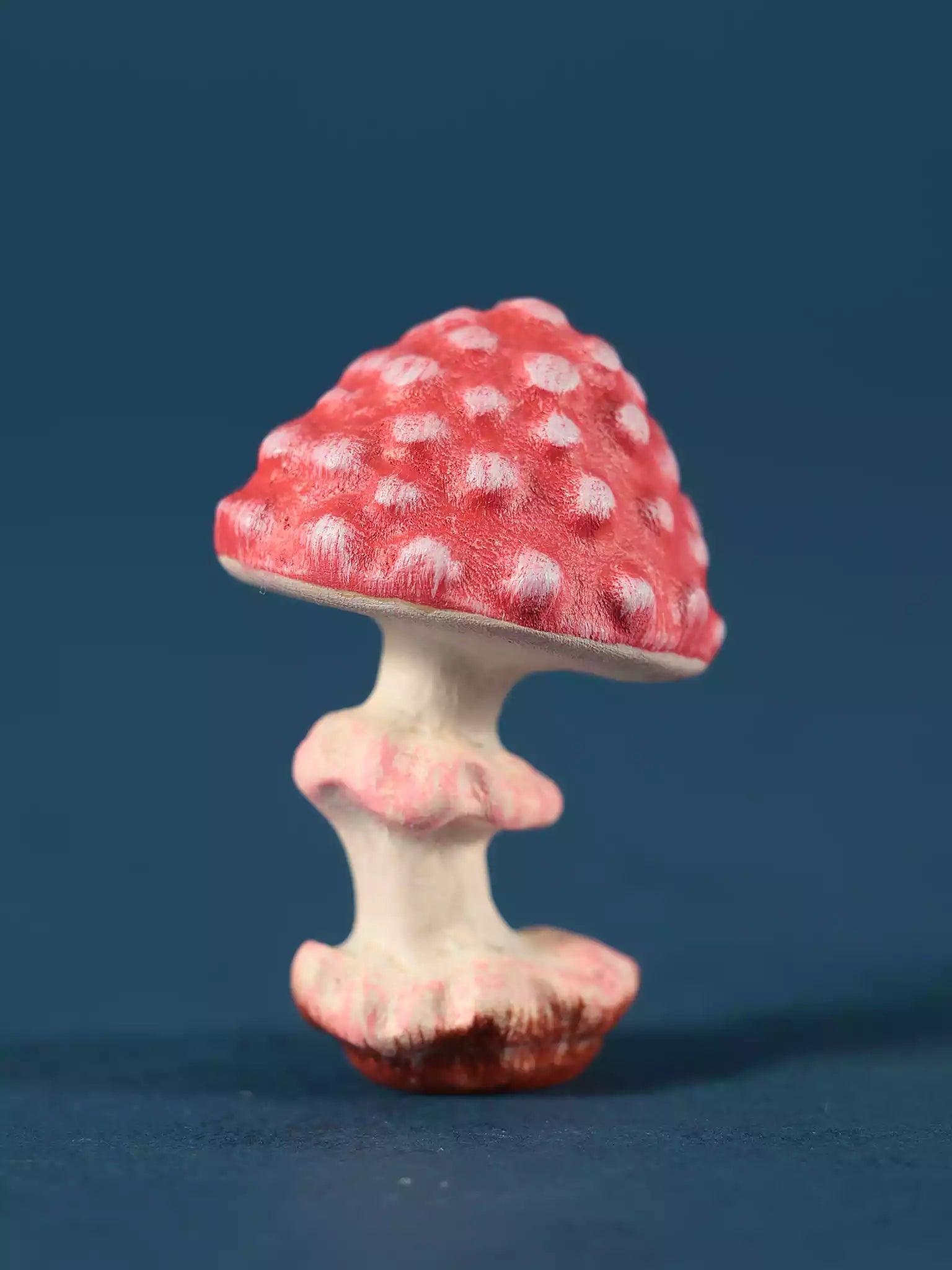 Wooden Mushroom Toy - Amanita Muscaria - Noelino Toys