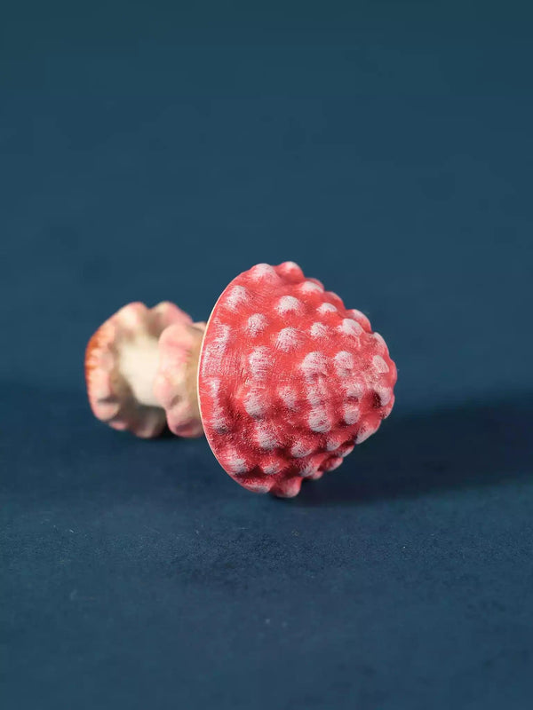 Wooden Mushroom Toy - Amanita Muscaria - Noelino Toys