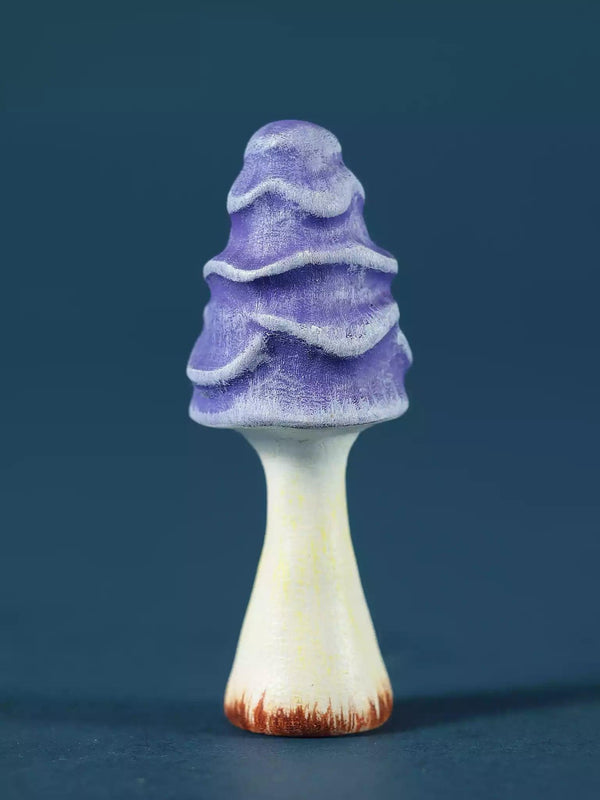 Wooden Mushroom Toy - Cortinarius Porphyroideus - Noelino Toys