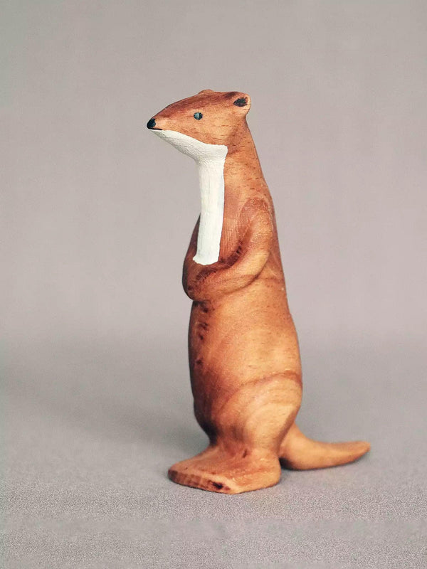 Wooden Otter Toy - Family of Three - Noelino Toys