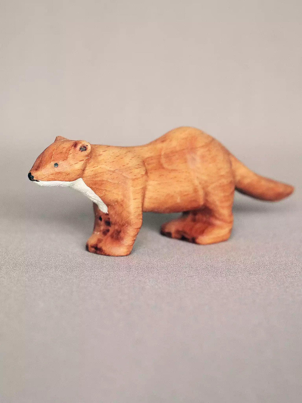 Wooden Otter Toy - Family of Three - Noelino Toys
