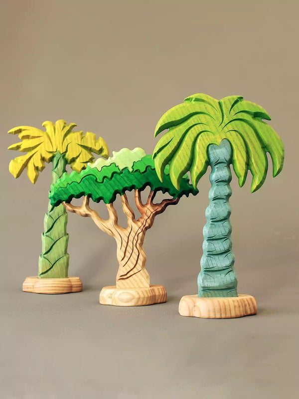 Wooden Palm Tree Toy - Noelino Toys