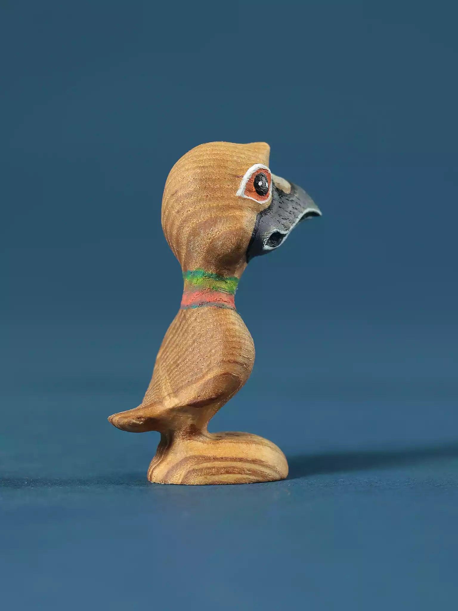 Wooden Pigeon Bird Toy - Cartoon Character for Toddlers - Noelino Toys