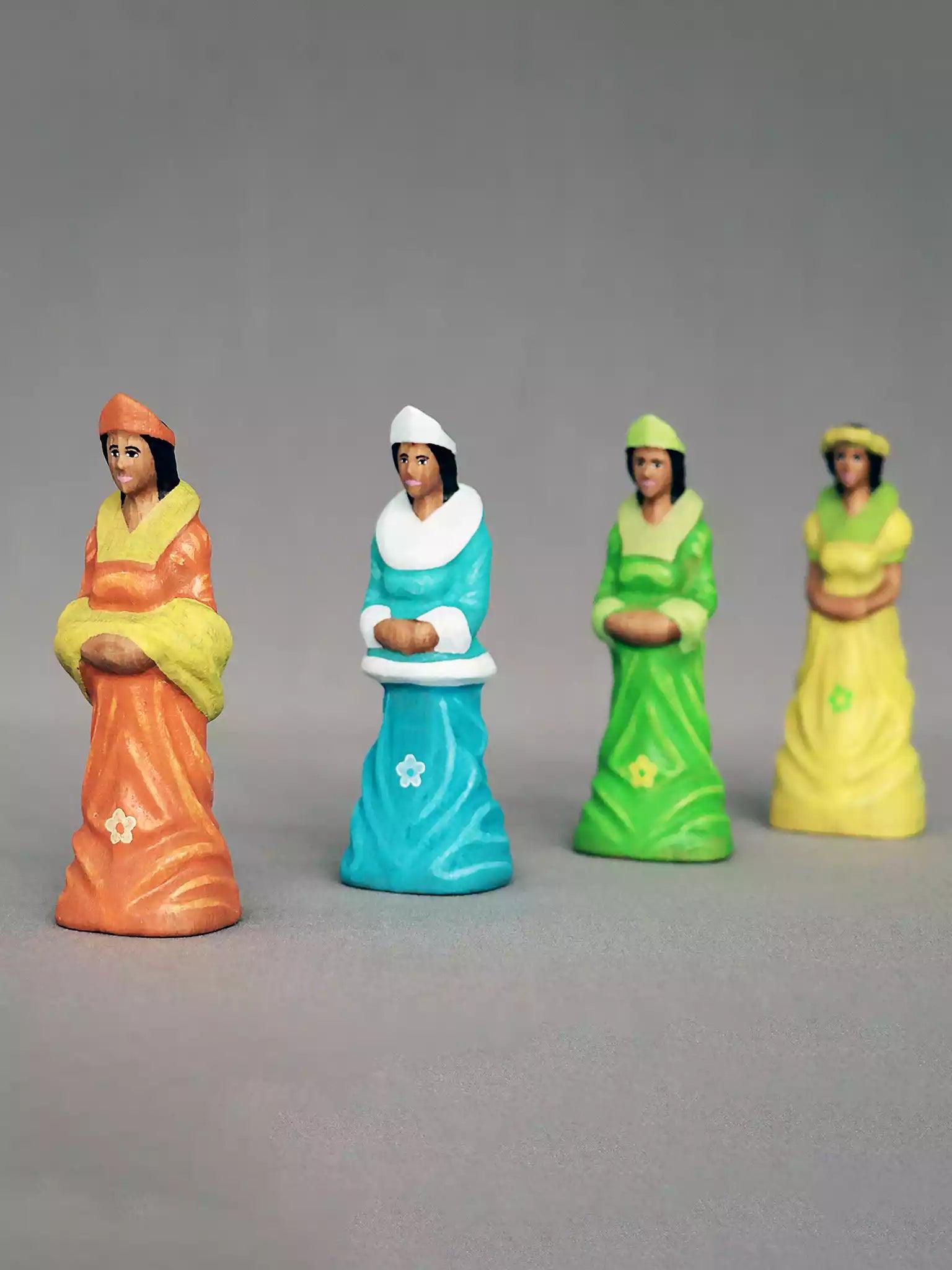 Wooden Princesses Toy Set - Noelino Toys