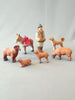 Wooden Shepherd with Sheep Flock Toy Set - Noelino Toys