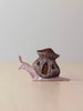 Wooden Snail with Brown House - Noelino Toys