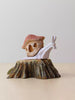 Wooden Snail with Red House - Noelino Toys