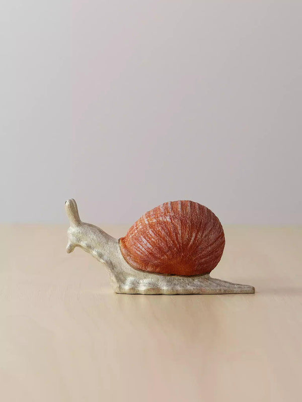 Wooden Snail with Shell - Noelino Toys