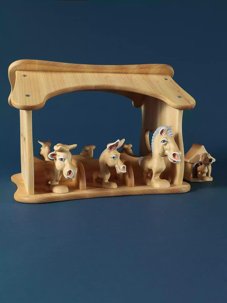 Wooden Toy Farm & Animals - Totolino - Noelino Toys