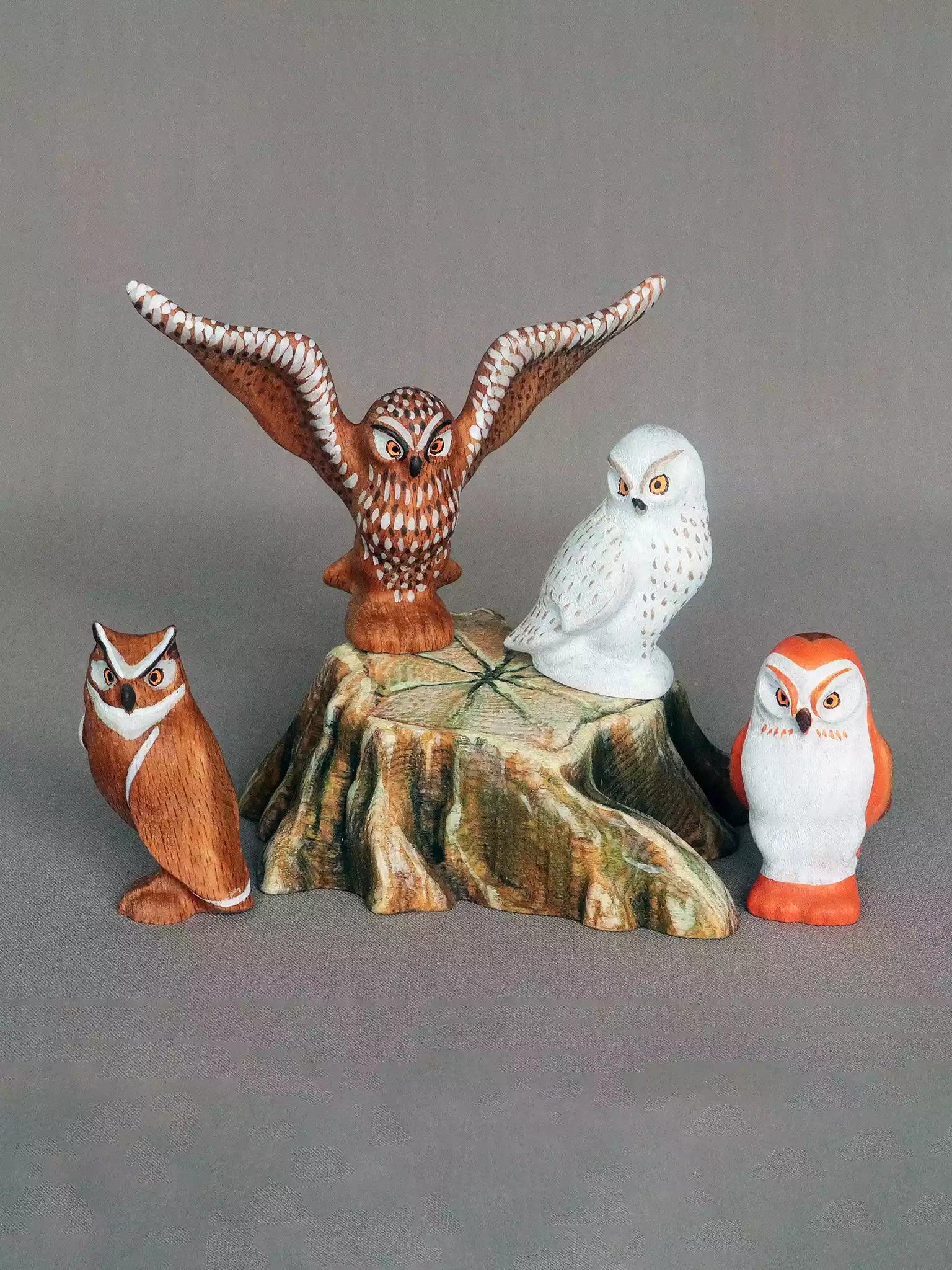 Wooden Tree Stump - Noelino Toys