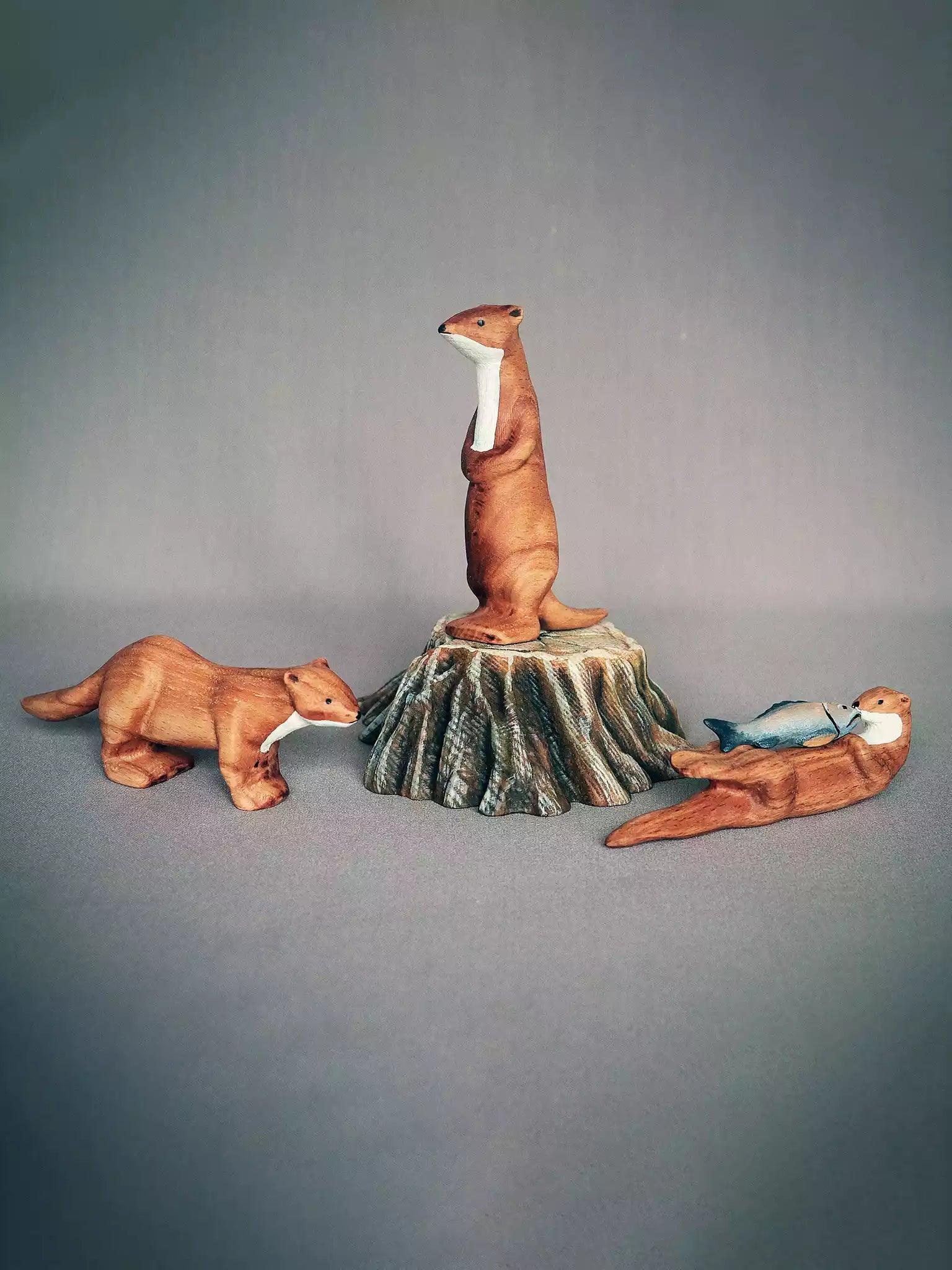 Wooden Tree Stump - Noelino Toys