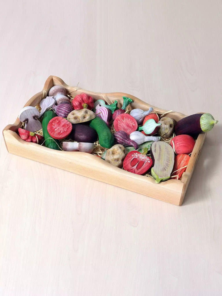 Wooden Vegetable Play Set - Noelino Toys