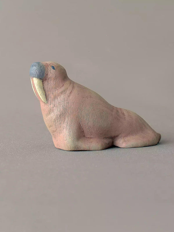 Wooden Walrus Collectible Toy Figurine - Noelino Toys
