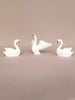 Wooden White Swan Swimming - Noelino Toys